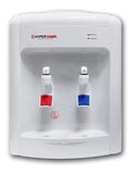 DISPENSADOR DE AGUA HYPERMARK FRESHWATER HM0021W 2 LLAVES DE MESA BLANCO 1  PZA.