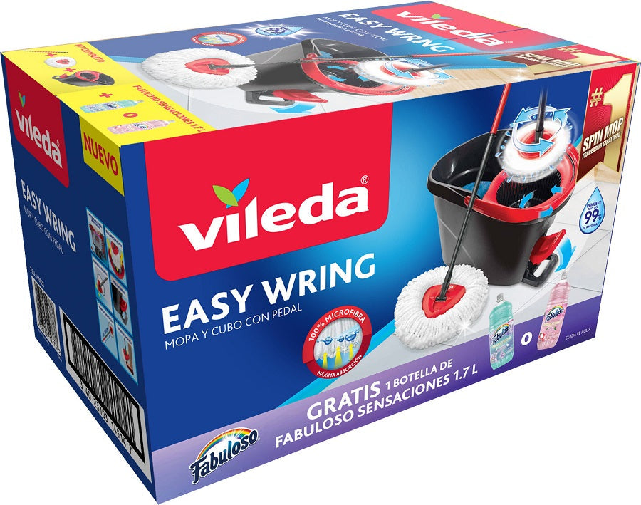 VILEDA EASY WRING & CLEAN + FABULOSO GRATIS 2  PZA.