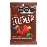 CHOCOLATE M&MS CON LECHE MEGA BAG 120  GR.