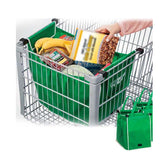 SET DE BOLSAS PARA SUPERMERCADO VERDE 4PZAS 4  PZA.