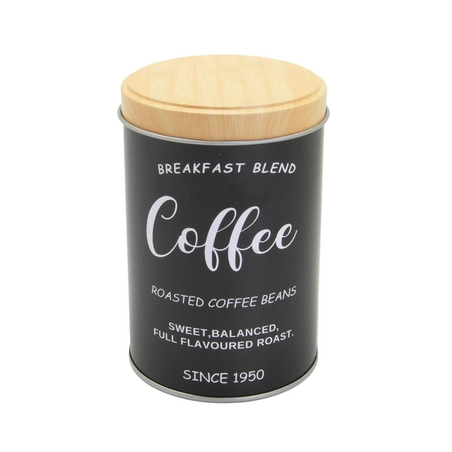 RECIPIENTE DE LATA CON TAPA COFFEE 500 ML 1  PZA.