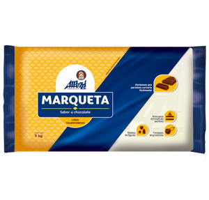 MARQUETA DE CHOCOLATE BLANCO GM. 5  KG.