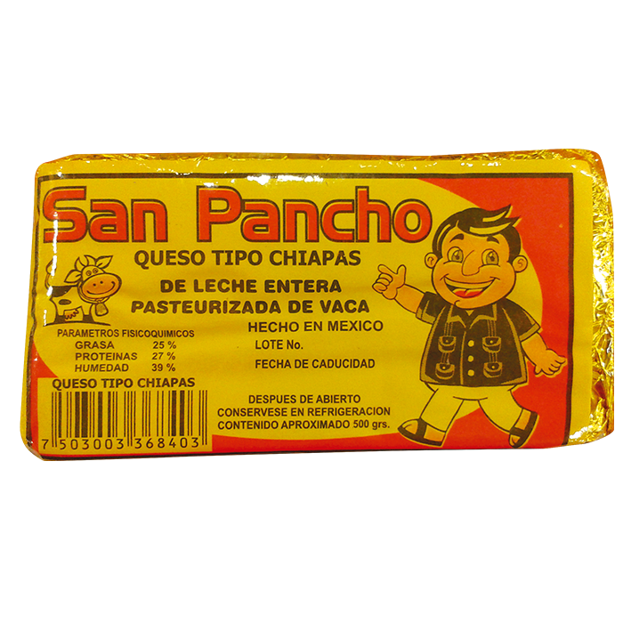 QUESO SOPERO SAN PANCHO 500  GR.