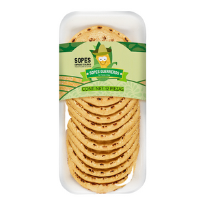 SOPES DE MAIZ GUERRERAS 800  GR.