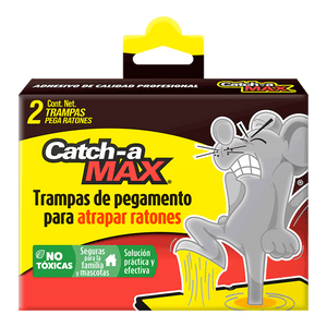 TRAMPA PARA RATONES CATCH A MAX 2  PZA.