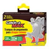 TRAMPA PARA RATONES CATCH A MAX 2  PZA.