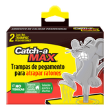 TRAMPA PARA RATONES CATCH A MAX 2  PZA.