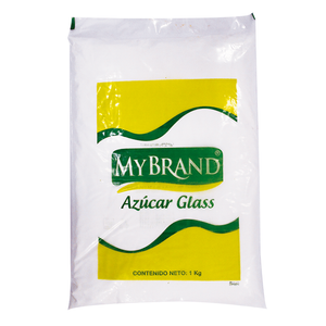 AZUCAR GLASS MYBRAND BOLSA 1  KG.