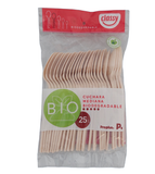 CUCHARA CLASSY MEDIANA BIODEGRADABLE 25 PZAS 1  PAQ.