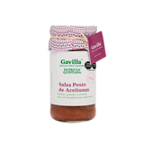 SALSA PESTO DE ACEITUNAS GAVILLA FRASCO 360  GR.