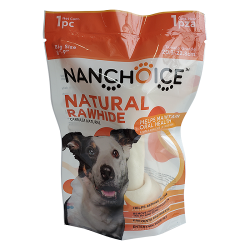 CARNAZA PARA PERRO NANCHOICE NATURAL BOLSA 1  PZA.