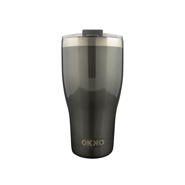 OKKO TERMO GORILA 900ML/BEBIDA FRÍA/CALIENTE SILVER 1  PZA.