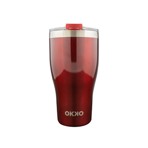 OKKO TERMO GORILA 900ML/BEBIDA FRÍA/CALIENTE METALLIC RED 1  PZA.