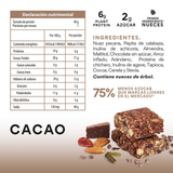 BARRA DE  PROTEÍNA CACAO BIO B CAJA 480  GR.