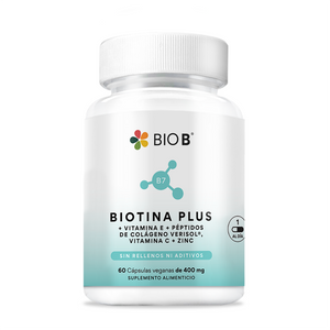 BIOTINA PLUS BIO B FRASCO 60 CAPSULAS 1  PZA.