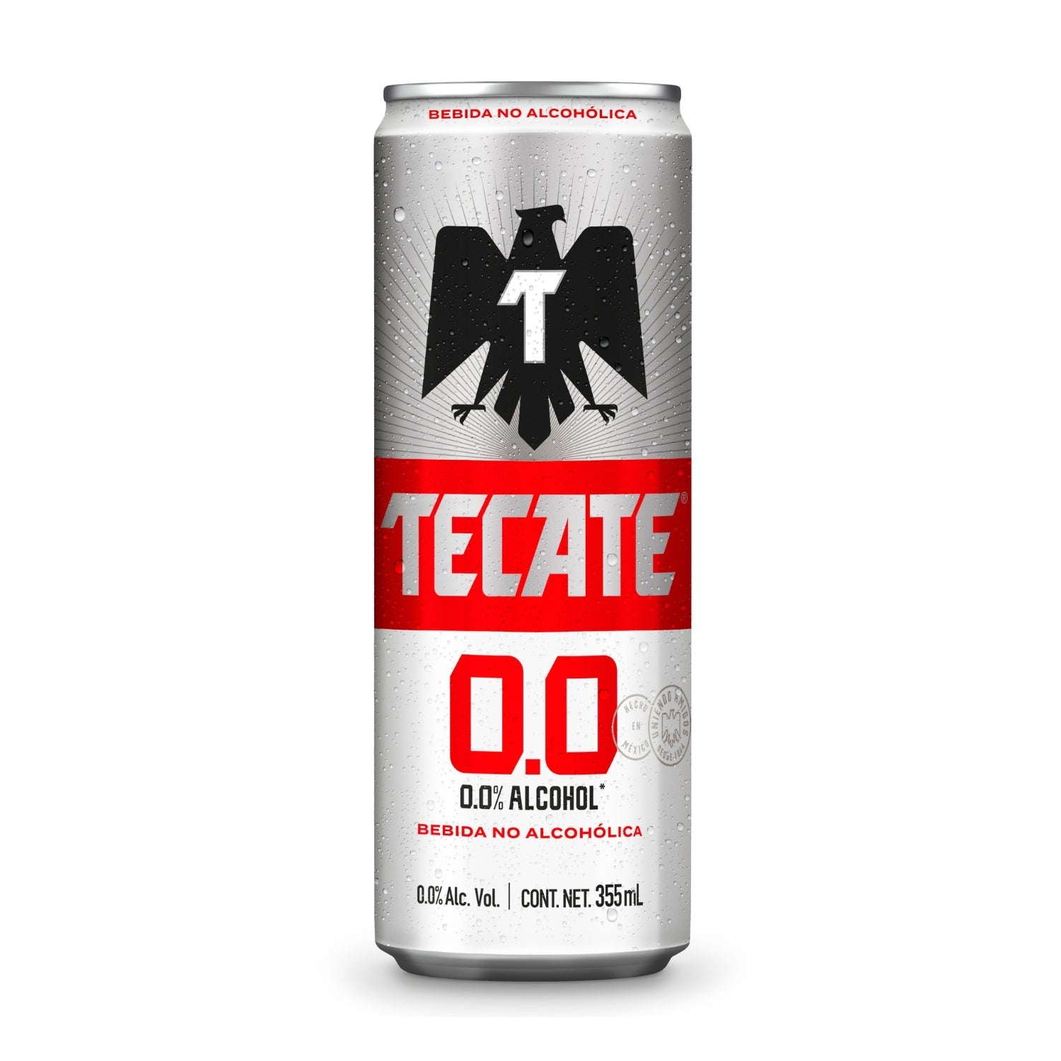 TECATE 0.0 LATA 355  ML.