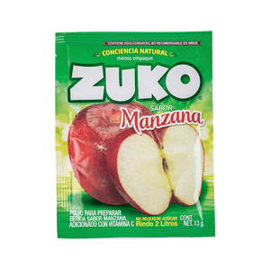 BEBIDA EN POLVO ZUKO MANZANA 13  GR.