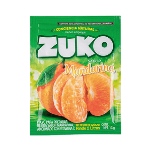 BEBIDA EN POLVO ZUKO MANDARINA 13  GR.