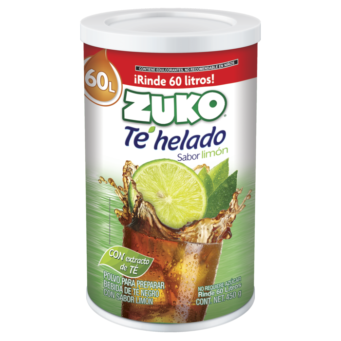 TE NEGRO ZUKO LIMON BOTE 450  GR.