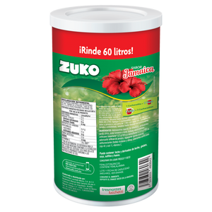 BEBIDA EN POLVO ZUKO JAMAICA BOTE 450  GR.