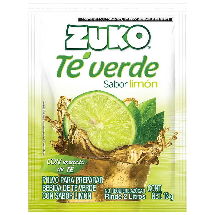 TE ZUKO VERDE LIMON SOBRE 13  GR.