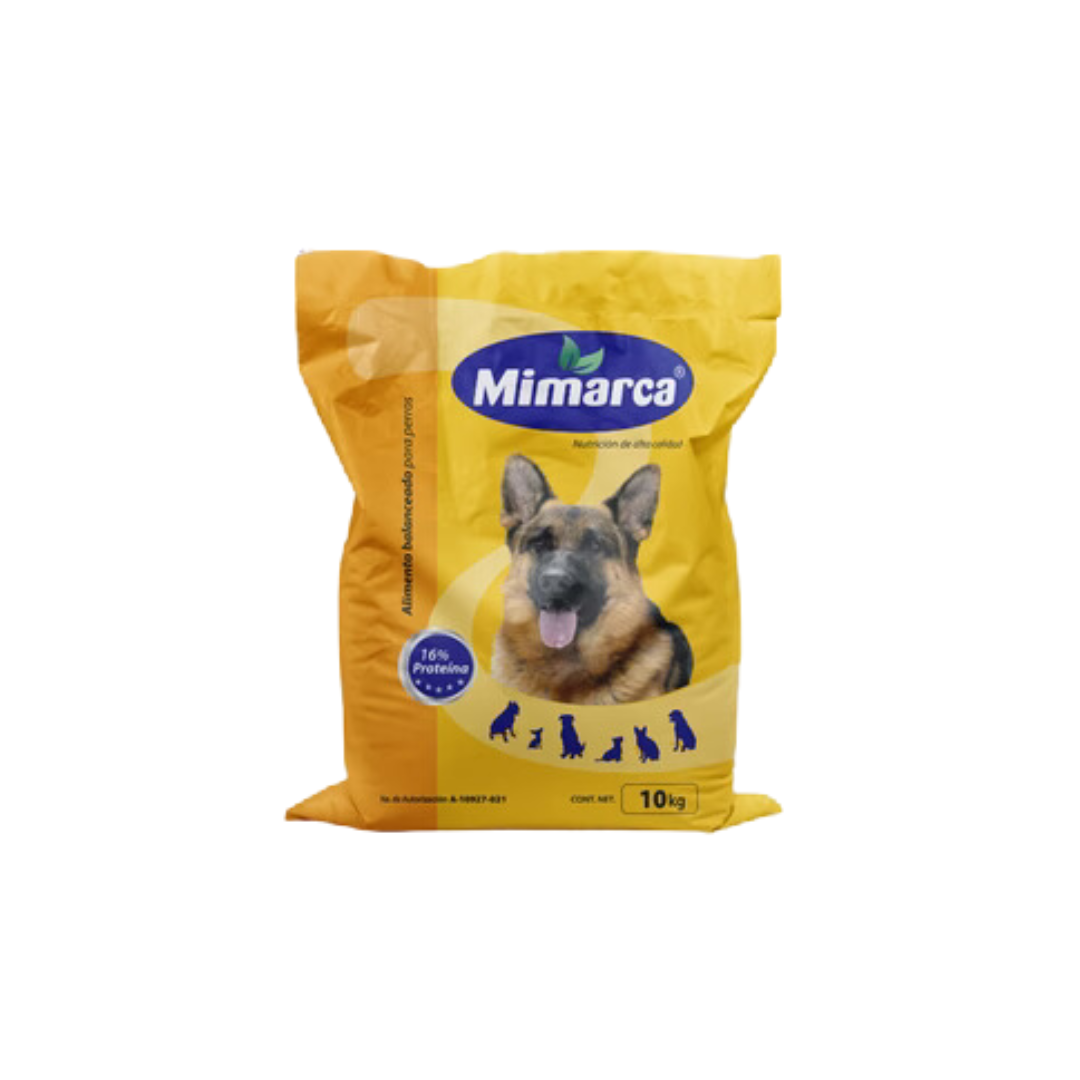 CROQUETAS PARA PERRO16% PROTEINA MI MARCA 10  KG.