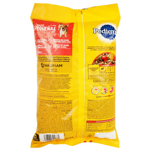 ALIMENTO PARA PERRO PEDIGREE RAZAS PEQUEÑAS 23% PROTEÍNA BOLSA 420  GR.