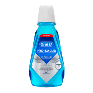 ENJUAGUE BUCAL ORAL B PRO SIN ALCOHOL MENTA FRESCA 250  ML.