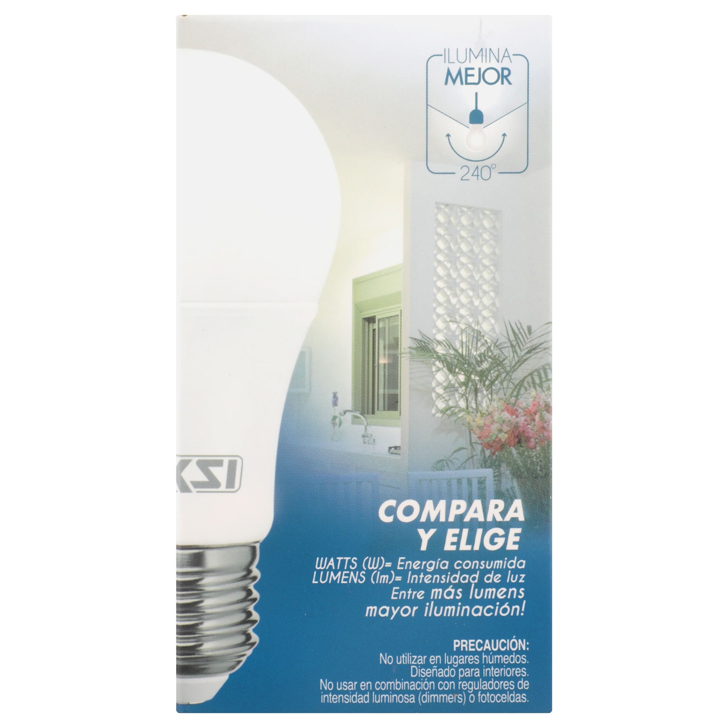 FOCO LED A19 9W AKSI LUZ BLANCA 1  PZA.