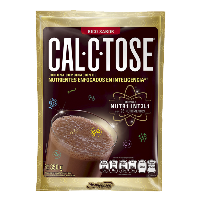 CHOCOLATE EN POLVO CAL-C-TOSE BOLSA 350  GR.