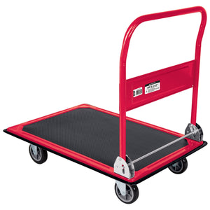 Carro de carga plegable tipo plataforma, 300 kg, Pretul, Diablos