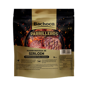 HAMBURGUESA SIRLOIN  BOLSA  BACHOCO 904  GR.