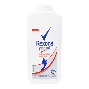 TALCO DESODORANTE PARA PIES REXONA EFFICIENT ANTIBACTERIAL PROTECTION 200  GR.