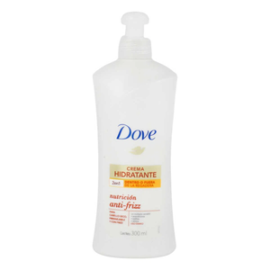 CREMA PARA PEINAR DOVE HIDRATANTE ANTI-FRIZZ 300  ML.