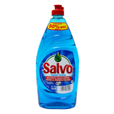 DETERGENTE LIQUIDO LAVATRASTES SALVO POWER CLEAN 750  ML.