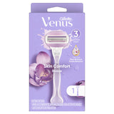 GILLETTE VENUS BREEZE MAQUINA PARA AFEITAR 2 EN 1 RECARGABLE 3 HOJAS 1  PZA.