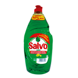 DETERGENTE LÍQUIDO LAVATRASTES SALVO LIMÓN 900  ML.