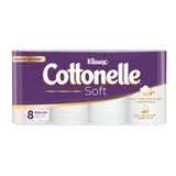 PAPEL HIGIENICO KLEENEX COTTONELLE SOFT 8  ROLLO