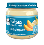 GERBER 2DA ETAPA FRUTAS TROPICALES FRASCO 100  GR.