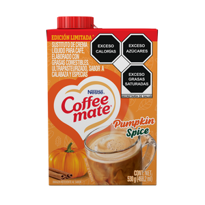 COFFEE MATE LIQUIDO SABOR PUMPKIN SPICE TETRA 530  GR.