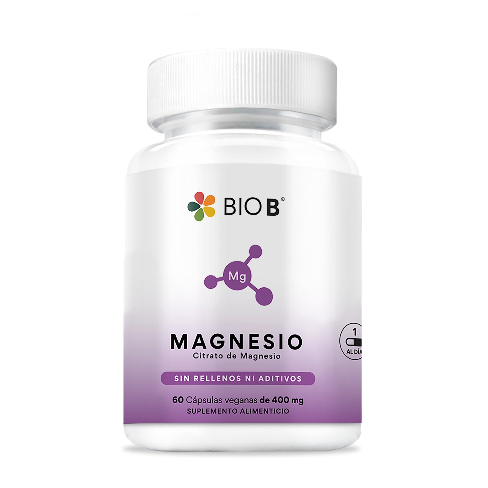 MAGNESIO BIO B FRASCO 60 CAPSULAS 1  PZA.