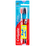 CEPILLO DENTAL COLGATE EXTRA CLEAN 2x1 CERDAS FIRMES 2  PZA.