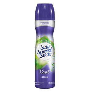 DESODORANTE AEROSOL LADY SPEED STICK COOL GREEN 91  GR.