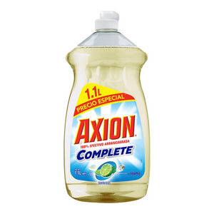 DETERGENTE LÍQUIDO LAVATRASTES AXION 1.100  LT.