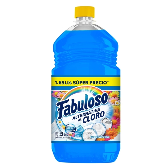 LIMPIADOR LIQUIDO FABULOSO FRESCA PRIMAVERA 1.650  LT.