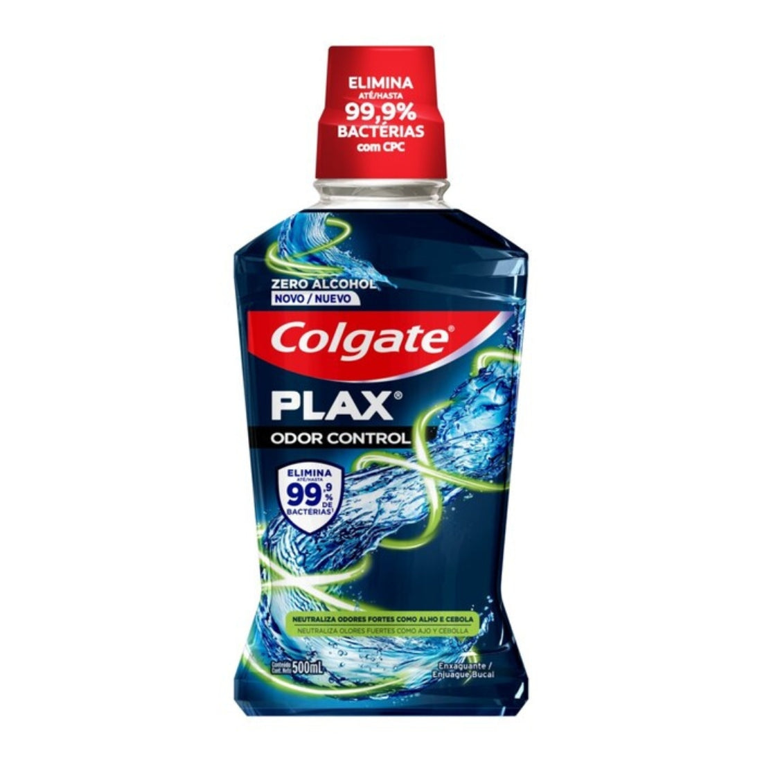 ENJUAGUE BUCAL COLGATE PLAX ODOR CONTROL DE 500 ML 500  ML.