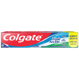 CREMA DENTAL COLGATE TRIPLE ACCION 140  ML.