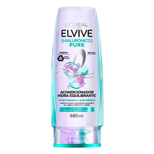 ACONDICIONADOR ELVIVE HIALURONICO PURE 680  MIL.