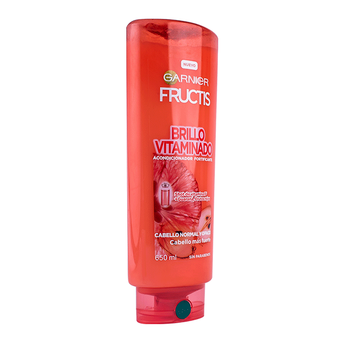 ACONDICIONADOR FRUCTIS BRILLO VITAMINADO 650  ML.