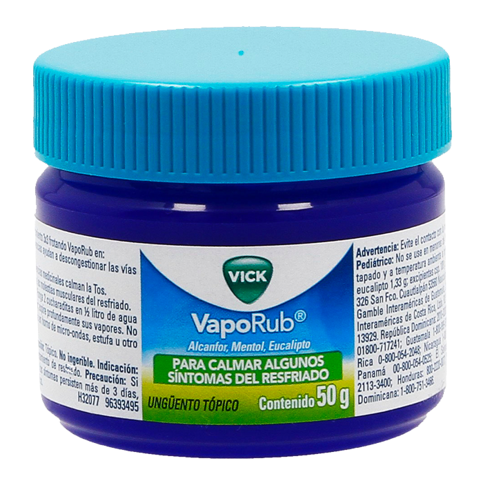 VICK VAPORUB TARRO 50  GR.